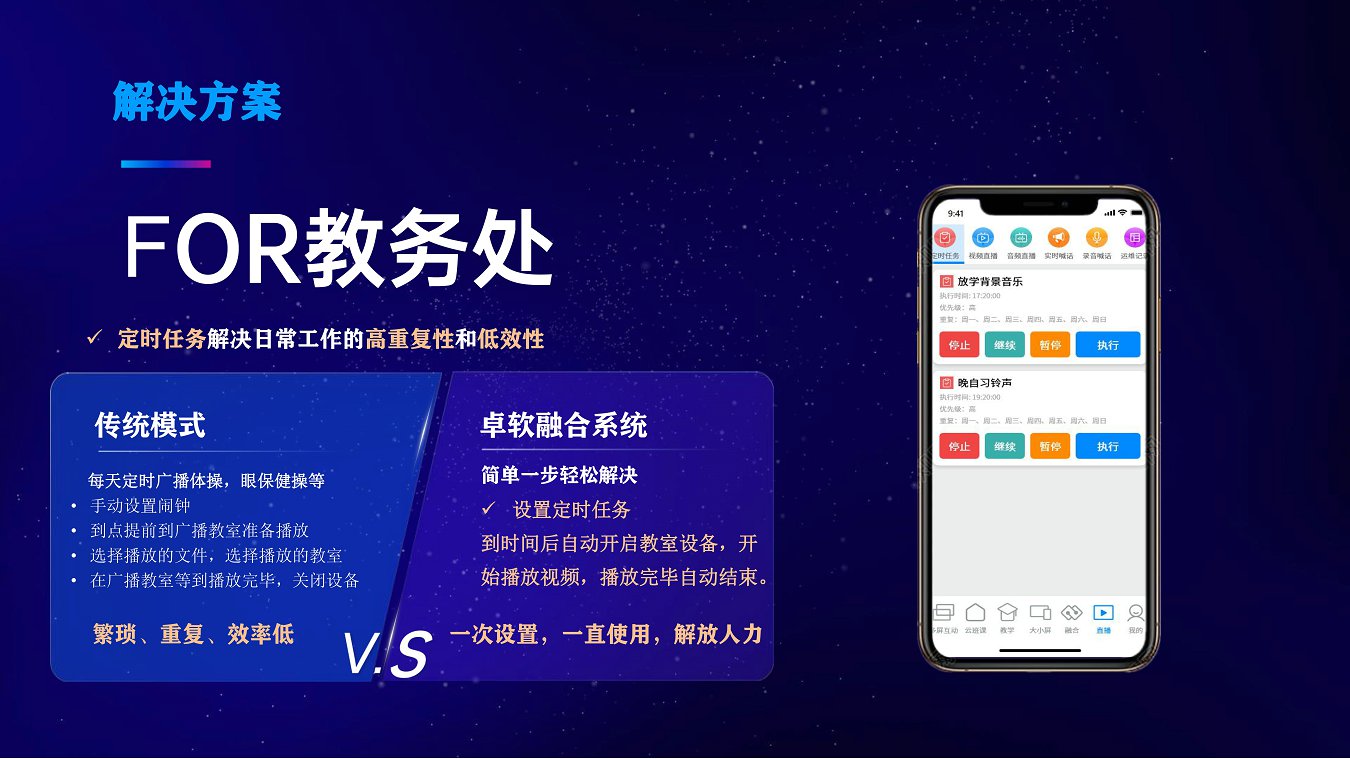 中科卓软互联网教学管控融合系统